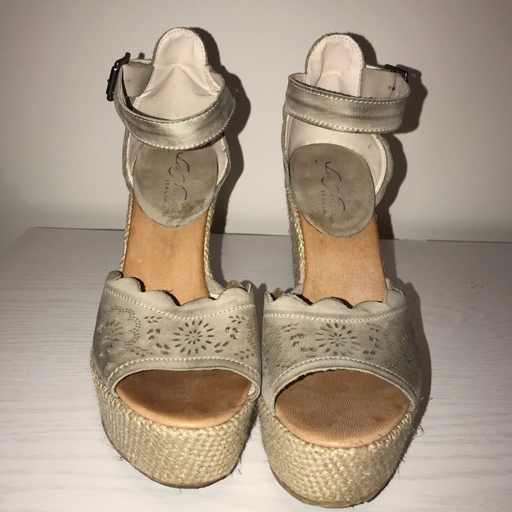 Italian Wedges (Floral)